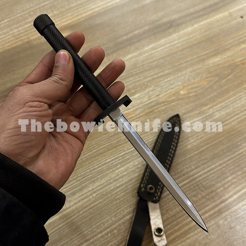 Arkansas Toothpick Knife - Pen Knife - Boot Knife With Leather Sheath DK-212