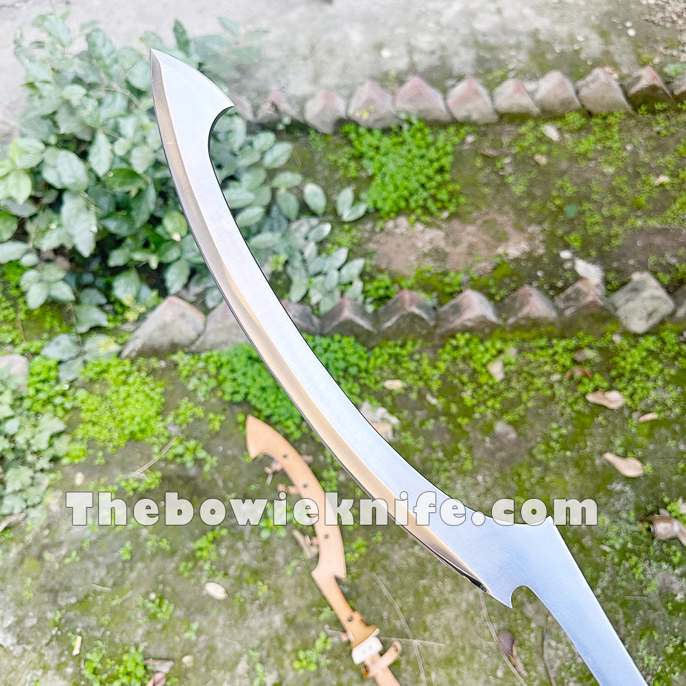 Khopesh Egyptian Sword Stainless Steel Blade With Leather Sheath