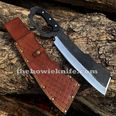 Thor Battle Cleaver High Carbon Steel Machete Knife With Sheath DK-264