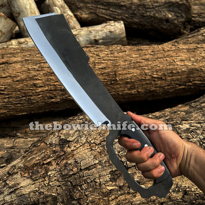 Thor Battle Cleaver High Carbon Steel Machete Knife With Sheath DK-264