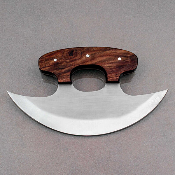 Handmade Ulu Knife D2 Steel Chef Pizza Cutter DK-137