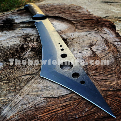 Range Saw Back Hunting Custom Machete Knife Full Tang Outdoor Camping Knife DK-215