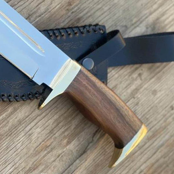 wood handle knife