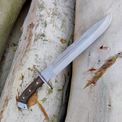 Bowie Knife Full Tang High Polished Survival Knife DK-096