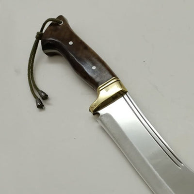 rose wood handle knife
