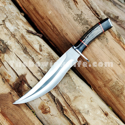 Hunting Bowie Knife With Leather Sheath DK-170