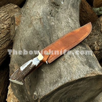 crown stag bowie knife
