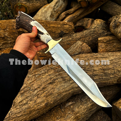 crown stag bowie knife