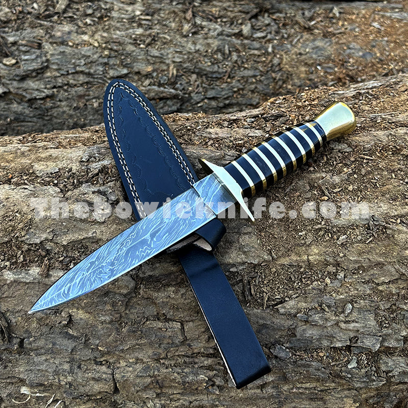 Damascus Knife Dagger Knife