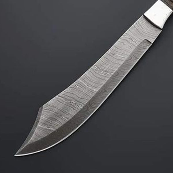 Damascus Steel Machete Knife Micarta Handle DK-102