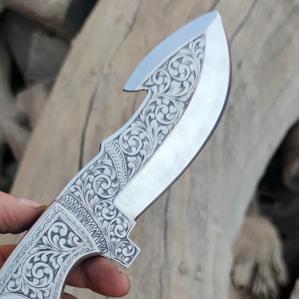 engraved knife