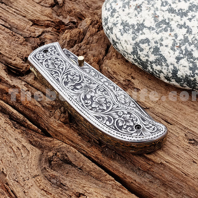 Pocket Knife Custom Engraved Folding Knife FK-033