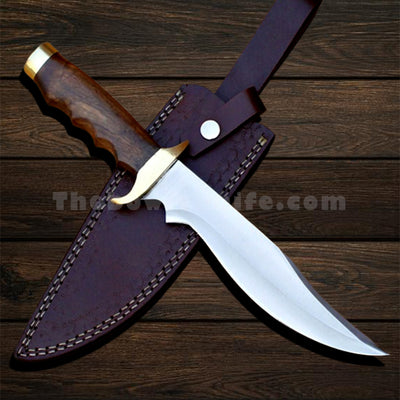 Custom Handmade Hunting Bowie Knife DK-196
