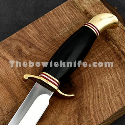 Hunting Bowie Knife Bull Horn Handle DK-180