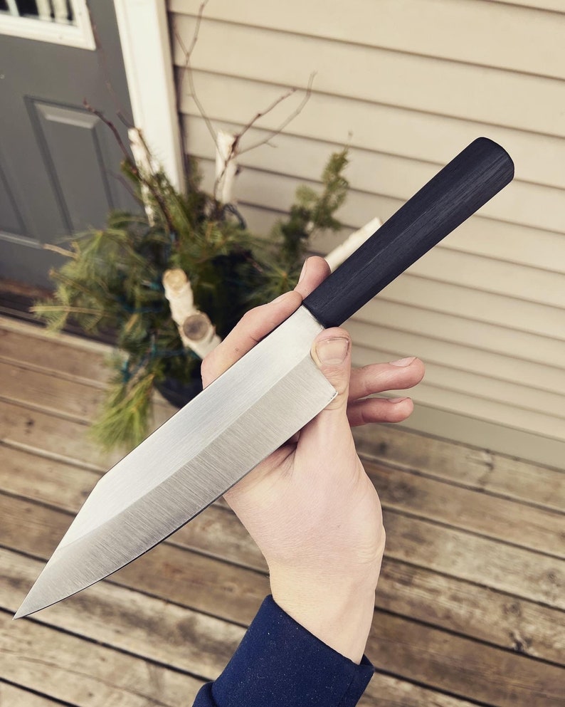 Kiritsuke Chef Knife With Leather Sheath