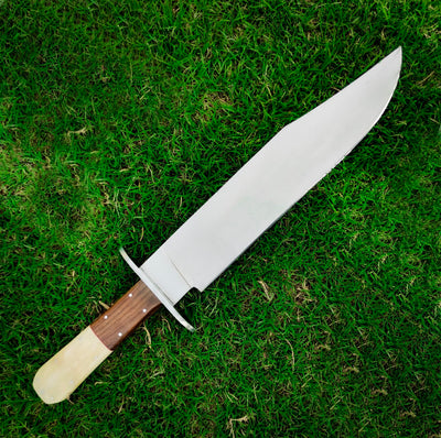 Bowie Knife Bone Wood Handle Survival Knife DK-043