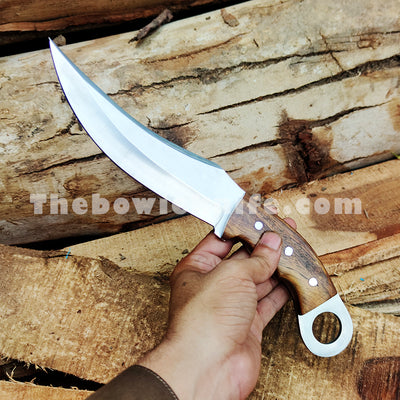 Custom Karambit Knife With Leather Sheath DK-168