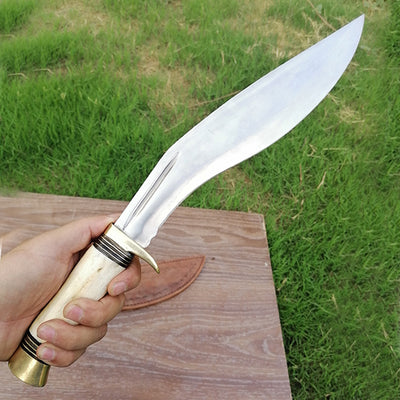 Kukri Knife Bone Handle Survival Knife DK-099