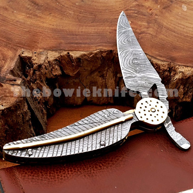 Damascus Folding Knife | Best Pocket Knife FK-020