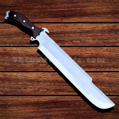 Predator Hunting Knife Wood Handle Full Tang DK-197