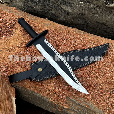 Handmade Bowie Knife Steel Blade Camping Knife DK-221