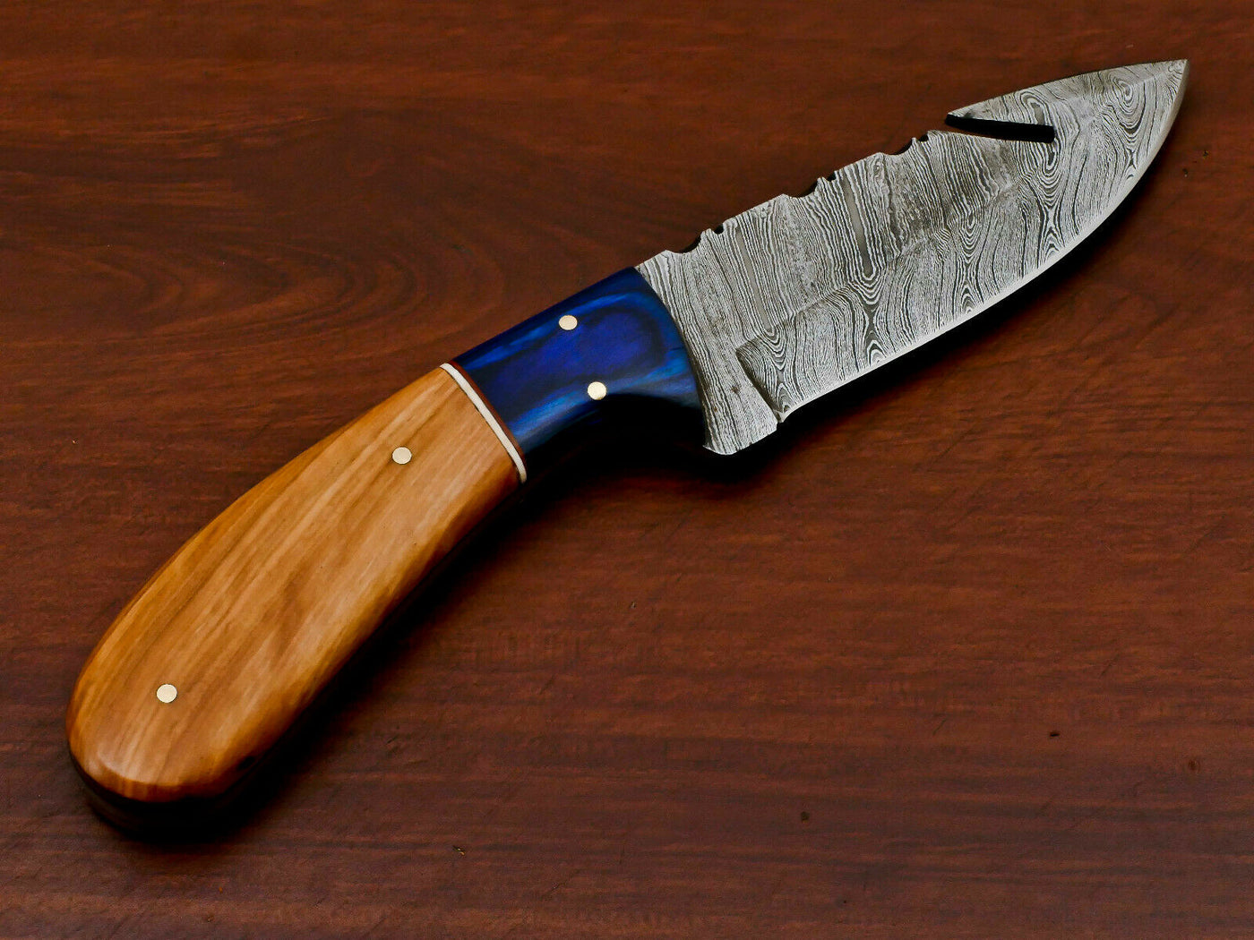5 Pieces Offer Handmade Damascus Skinning Knife SK-02
