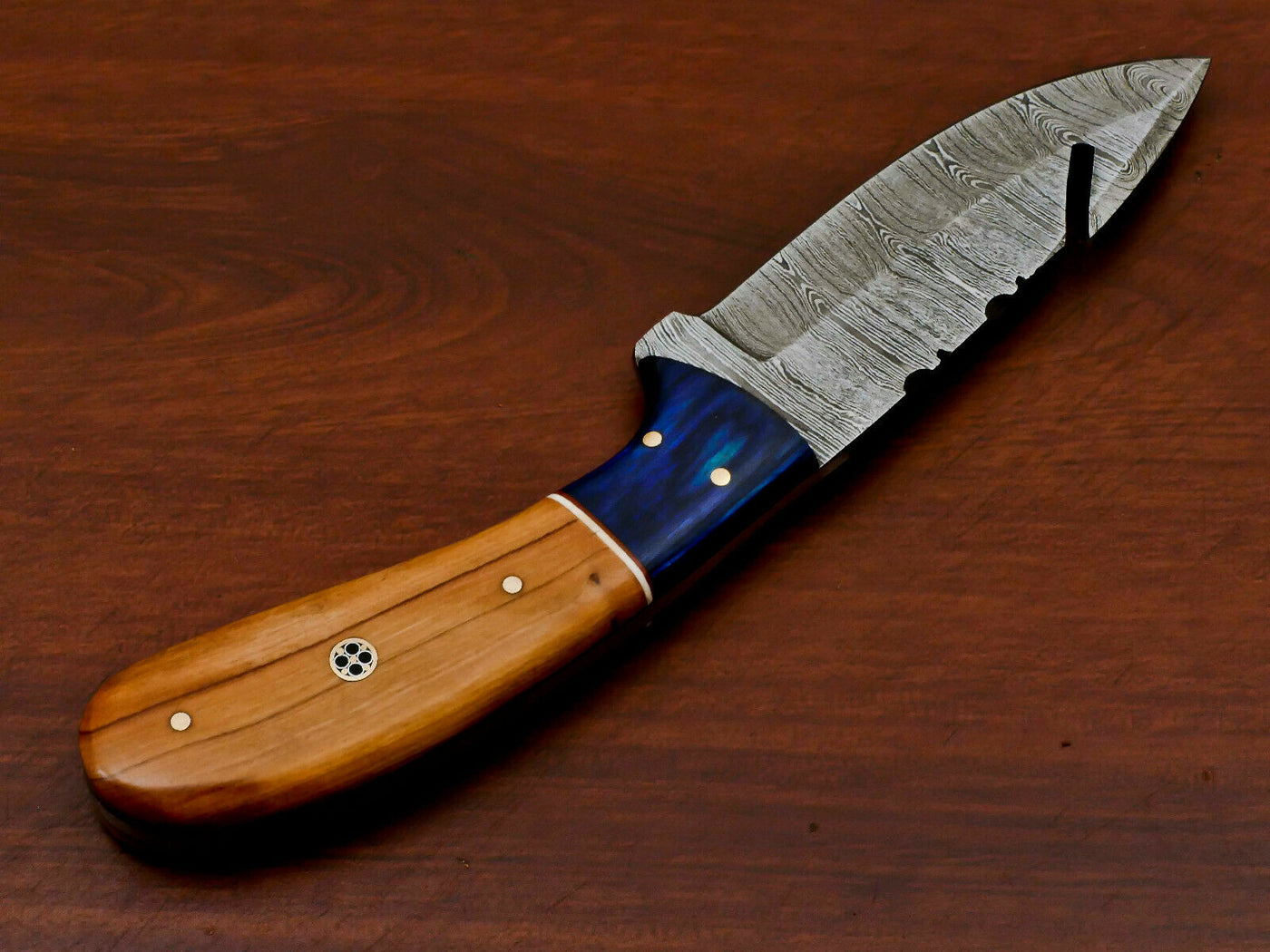 5 Pieces Offer Handmade Damascus Skinning Knife SK-02